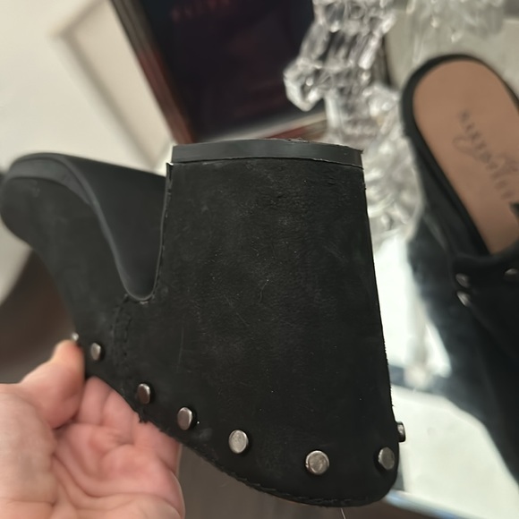 Naked Feet suede studded mules - Picture 3 of 4